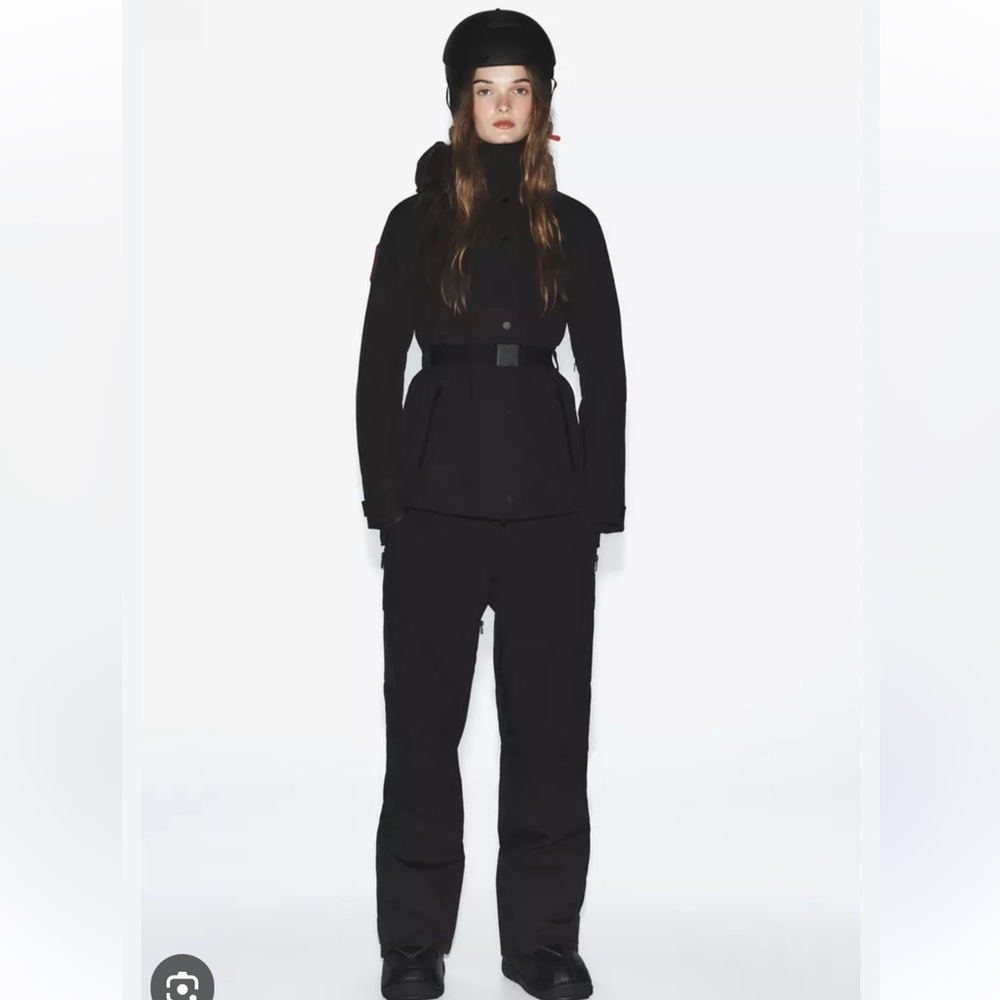 Zara Black Ski Jacket NWT Goldbergh style - Picture 2 of 16